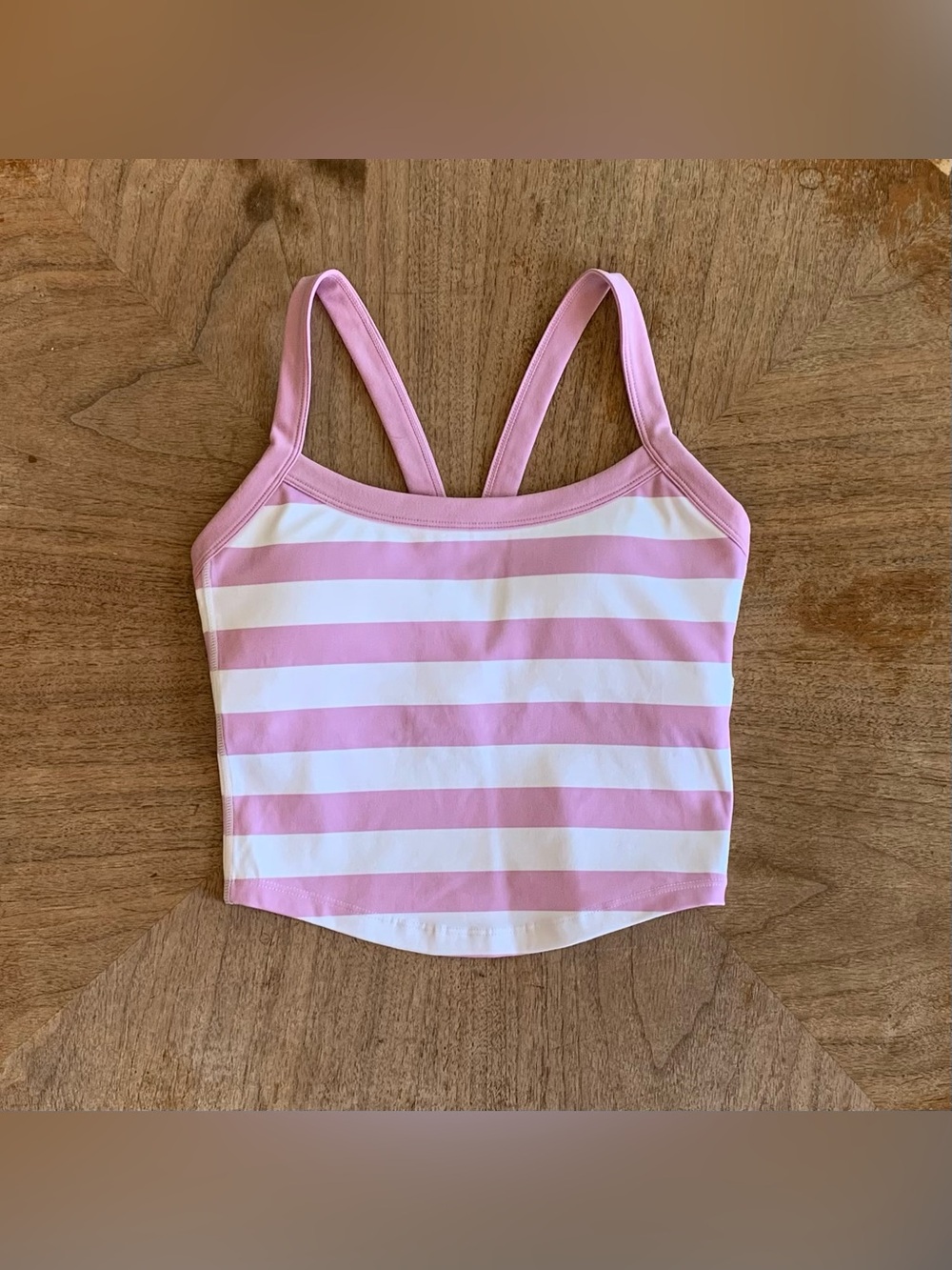 ACTA Mauve Stripe Summer Tank